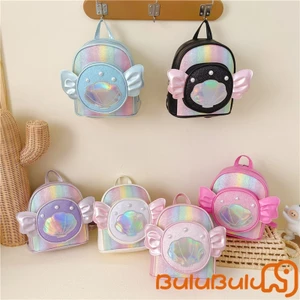 balo Kawaii cho ( 1-3 tuổi) bé gái tập đi Ba lô hoạt hình Vỏ biển trong suốt Ba lô đi học cho vườn thú, cắm trại, đi chơi