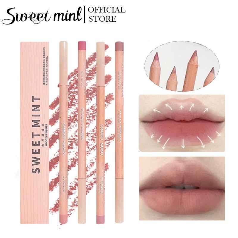 [Hàng mới về] Chì kẻ viền môi Sweet Mint Velvel Fog Lipliner