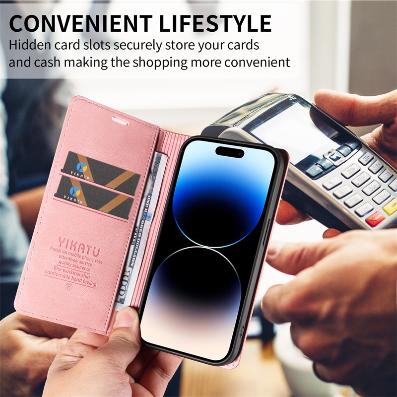 Vỏ Sang Trọng Cho Samsung Galaxy A3 A5 A6 A7 A8 A9 A9S A310 A320 A510 A520 A750 A9200 Plus 2016 2017 2018 Ví Lật Retro Kinh Doanh Mờ Khe Cắm Thẻ Bao Da