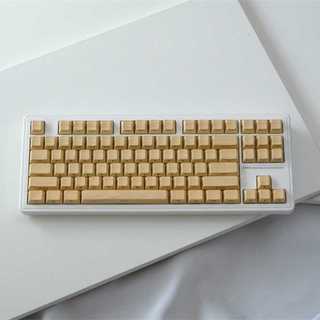 Hạt Gỗ Bên Tỏa Sáng Qua Keycaps PBT Dye-sub Cherry Profile Keycap Tùy Chỉnh Keycaps Tương Thích Với Cherry Gateron MX Switch
