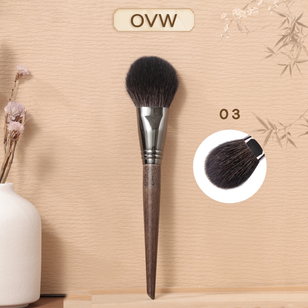 Ảnh 【OVW】Cọ trang điểm má hồng XQ03 từ lông dê 1