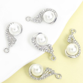 10 Chiếc Quyến Rũ Tạo Kiểu Đuôi Phượng Hoàng Tinh Tế Với Kim Cương Giả & Trang Trí Ngọc Trai, Nhẹ Sang Trọng Tính Khí Phụ Kiện Trang Sức DIY Xương Đòn Dây Chuyền Vòng Cổ Bông Tai Mặt Dây Sáng Bóng