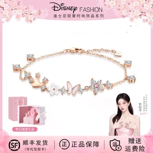 Vòng tay bạc hình bướm ánh sáng sang trọng, quà tặng sinh nhật cho bạn gái