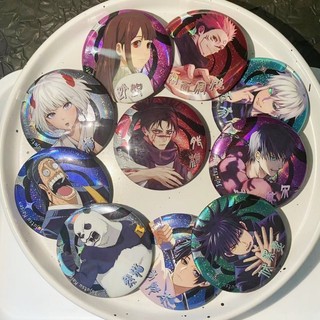 Anime Jujutsu Kaisen Geto Suguru Fushiguro Toji Satoru Gojo Hoạt Hình Huy Hiệu Nút Cài Áo Cosplay Bộ Sưu Tập Đồ Chơi Túi Trang Trí Quà Tặng