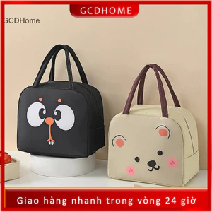 Gcdhome Động Vật Hoạt Hình Túi Ăn Trưa Nhiệt Cho Trẻ Em Vải Oxford Bảo Quản Bento Hộp Cơm Trưa Túi Thực Phẩm Túi Cách Nhiệt HOT