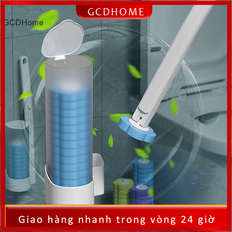 Gcdhome Dùng Một Lần Treo Tường Bàn Chải Vệ Sinh Dụng Cụ Vệ Sinh Cho Phòng Tắm Thay Thế Bàn Chải Wc Bộ Bàn Chải Vệ Sinh Phụ Kiện HOT