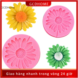 Gcdhome Hoa Cúc Khuôn Silicon DIY Trang Sức 3D Hình Hoa Dính Khuôn Nhựa Hoa Cúc Xà Phòng Handmade Khuôn Trang Trí Nhà Cửa HOT