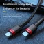 Cáp sạc nhanh Baseus 100W PD USB C sang Type C cho MacBook Pro iPad HuaWei Pad Xiaomi Sạc nhanh 4.0 Cáp sạc
