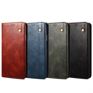 Dành Cho Oneplus 1 + Nord CE Ace 2 ii 3 iii 3V 4 10R 10Q 11 11R 12 Pro 5G Ốp Lưng Lật Retro Kinh Doanh Ví Da Khe Cắm Thẻ Đứng Giá Đỡ Vỏ