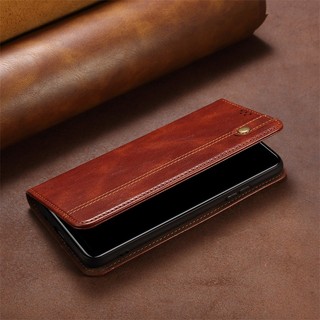 Dành Cho Oneplus 1 + Nord CE Ace 2 ii 3 iii 3V 4 10R 10Q 11 11R 12 Pro 5G Ốp Lưng Lật Retro Kinh Doanh Ví Da Khe Cắm Thẻ Đứng Giá Đỡ Vỏ