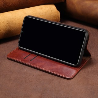Dành Cho Oneplus 1 + Nord CE Ace 2 ii 3 iii 3V 4 10R 10Q 11 11R 12 Pro 5G Ốp Lưng Lật Retro Kinh Doanh Ví Da Khe Cắm Thẻ Đứng Giá Đỡ Vỏ