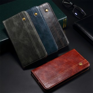 Dành Cho Oneplus 1 + Nord CE Ace 2 ii 3 iii 3V 4 10R 10Q 11 11R 12 Pro 5G Ốp Lưng Lật Retro Kinh Doanh Ví Da Khe Cắm Thẻ Đứng Giá Đỡ Vỏ