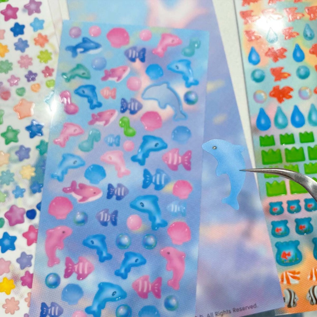 Bản gốc Dễ thương Cuckoo Thẻ Sticker Ngôi sao Sổ tay Cắt dán Chất liệu ...