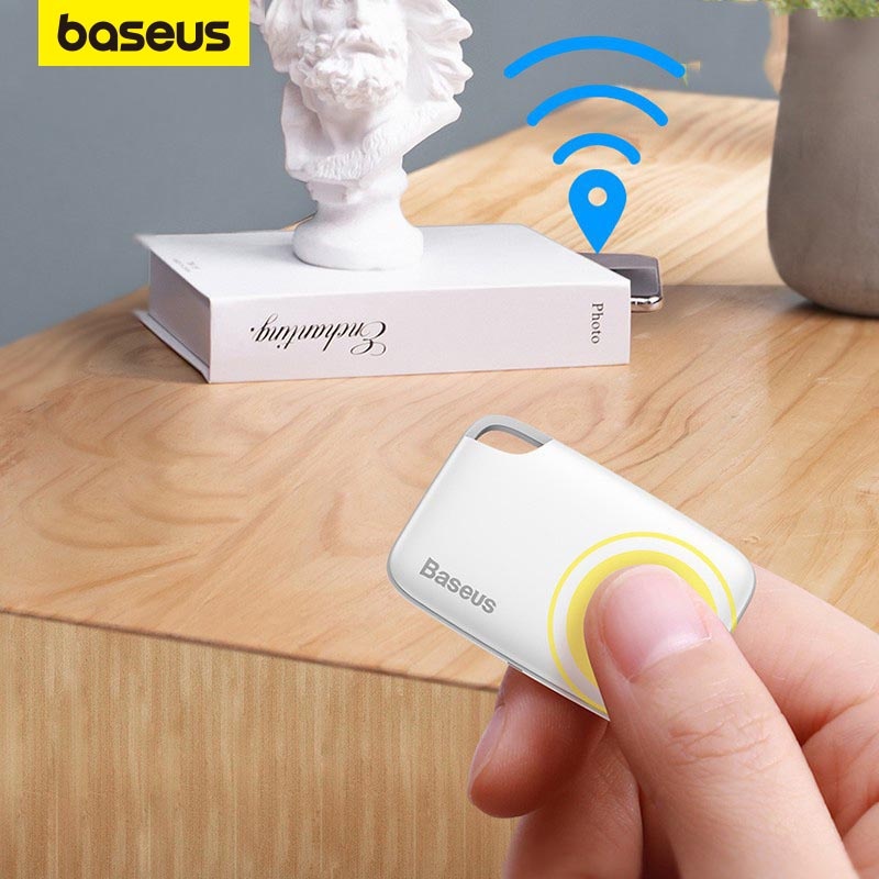 Baseus T2 Không Dây Theo Dõi Thông Minh Chống Mất Báo Động Theo Dõi Chìa Khóa Tìm Túi Trẻ Em Ví Finder APP Tag
