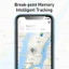 Baseus T2 Không Dây Theo Dõi Thông Minh Chống Mất Báo Động Theo Dõi Chìa Khóa Tìm Túi Trẻ Em Ví Finder APP Tag