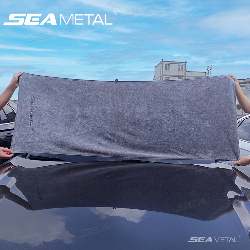 60X160CM khăn rửa xe SEAMETA Khăn Giặt Ô Tô Hai Mặt Nhung khăn lau xe siêu thấm nước khăn lau kính ô tô