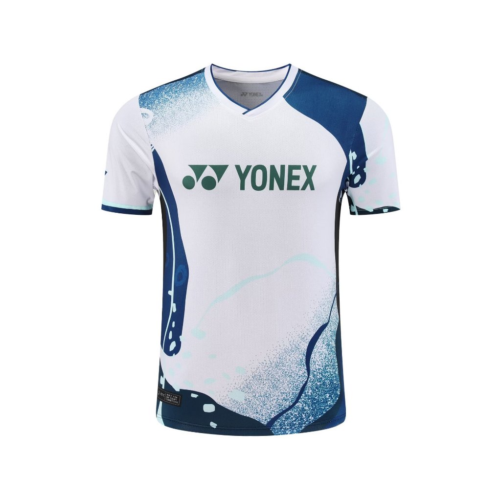 Bộ đồ cầu lông YONEX, áo thể thao ngắn tay, bộ đồ tập bóng bàn khô nhanh