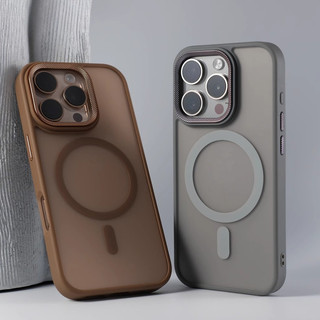 Mới kết cấu kim cương mờ 16 Pro Max Ốp điện thoại từ tính vàng sa mạc tương thích cho iPhone 15 14 13 12 11 Pro Max 14Plus 15Plus 16Plus 11Pro Ốp điện thoại cứng hấp thụ sốc mờ
