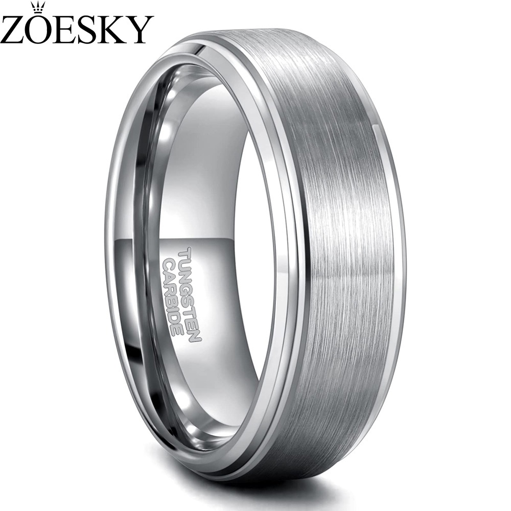 925 Silver Wedding Ring by zoesky.vn