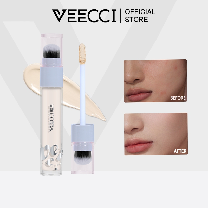 VEECCI Kem Che Khuyết Điểm Đi Kèm Với Cọ Che Khuyết Điểm Tích Hợp Che ...