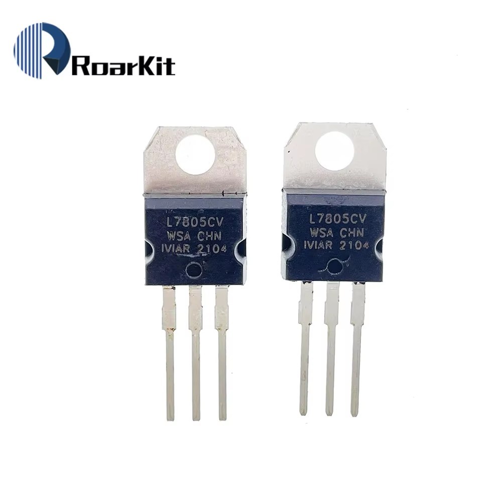 10 Chiếc L7805CV LM7805 L7805 7805 Bộ Điều Chỉnh Điện Áp IC 5V TO-220 ...