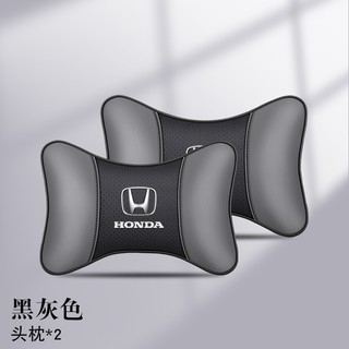 Da Thoáng Khí Tựa Đầu Gối Cổ Đầu Ô Tô Gối Cho Xe Honda Accord City Civic Fit Brio CRV HRV XRV Mobilio Odyssey Phụ Kiện Ô Tô