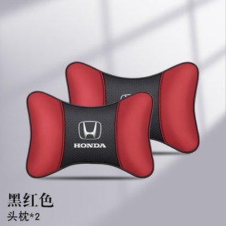 Da Thoáng Khí Tựa Đầu Gối Cổ Đầu Ô Tô Gối Cho Xe Honda Accord City Civic Fit Brio CRV HRV XRV Mobilio Odyssey Phụ Kiện Ô Tô