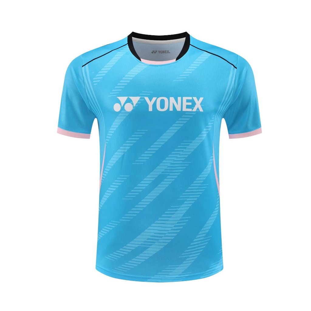Đồng phục thi đấu đồ thể thao cầu lông YONEX, tay ngắn khô nhanh cho nam và nữ, áo thun tennis hàng đầu của cặp đôi
