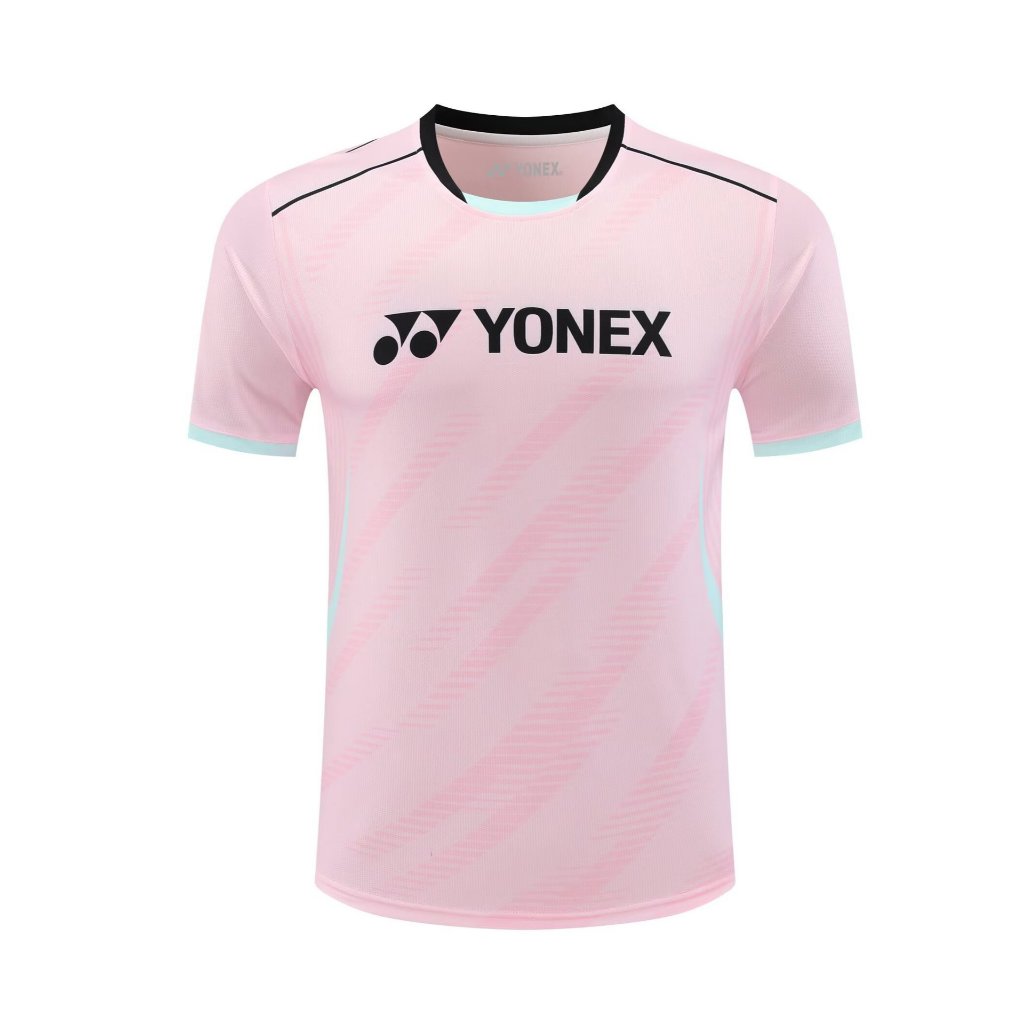 Đồng phục thi đấu đồ thể thao cầu lông YONEX, tay ngắn khô nhanh cho nam và nữ, áo thun tennis hàng đầu của cặp đôi