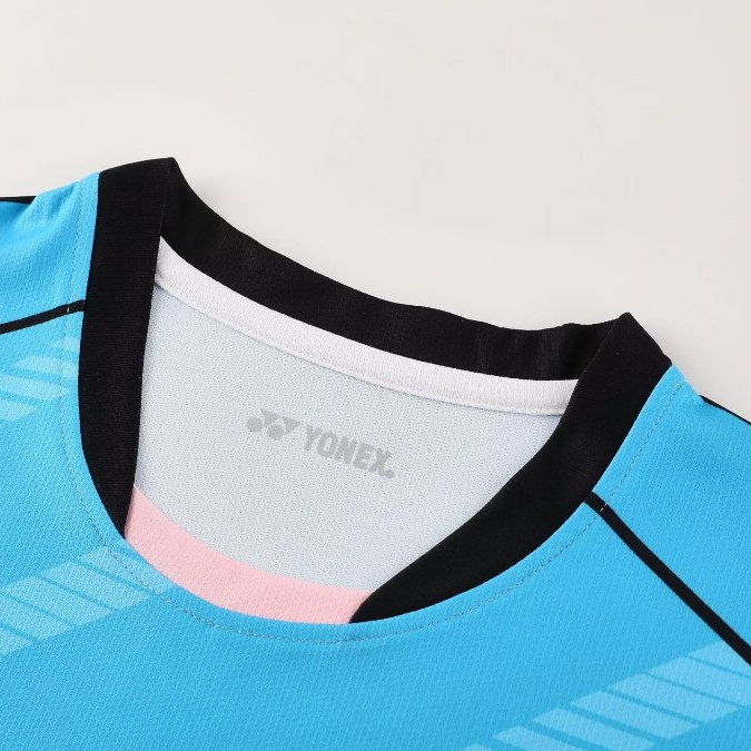 Đồng phục thi đấu đồ thể thao cầu lông YONEX, tay ngắn khô nhanh cho nam và nữ, áo thun tennis hàng đầu của cặp đôi