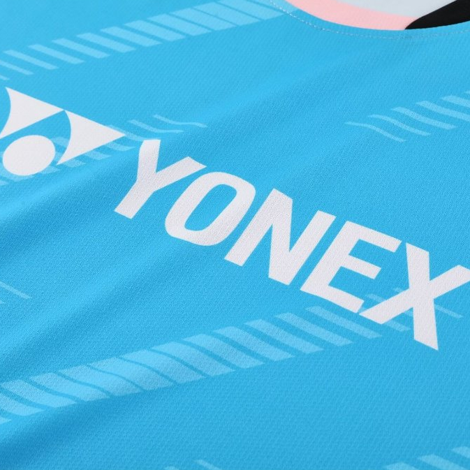 Đồng phục thi đấu đồ thể thao cầu lông YONEX, tay ngắn khô nhanh cho nam và nữ, áo thun tennis hàng đầu của cặp đôi