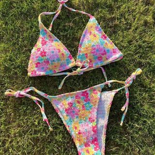 [Sẵn sàng gửi] Đồ bơi Bikini bé gái dễ thương