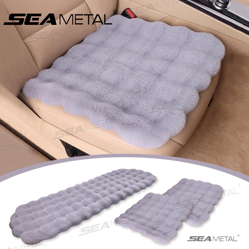 bọc ghế ô tô SEAMETAL sang trọng, đệm dày siêu mềm, bảo vệ ghế trước/sau đa năng