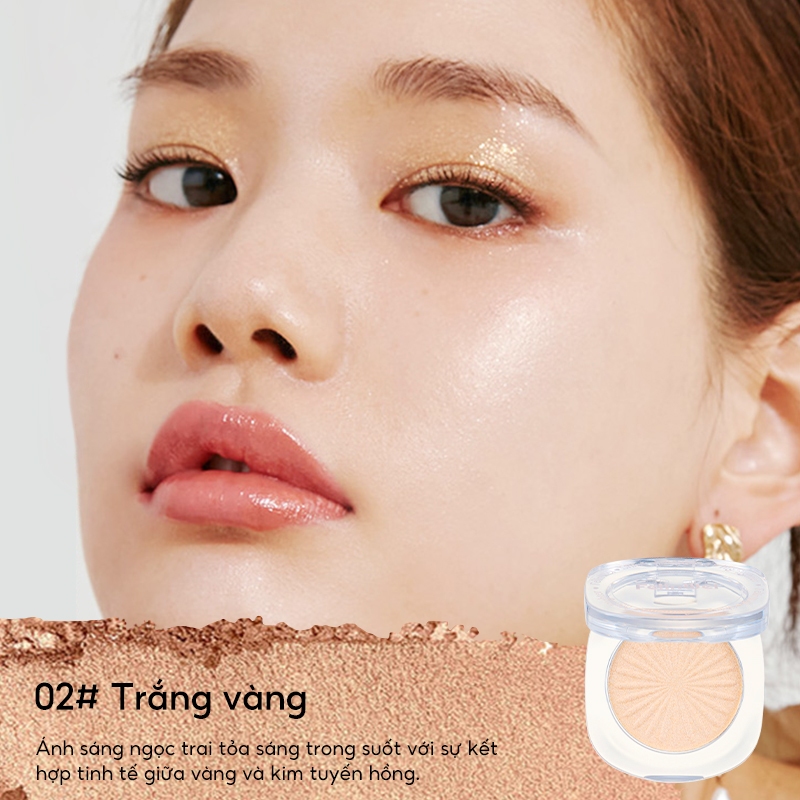 FelinWel - Phấn Bắt Sáng Filter Ánh Lấp Lánh Cường Độ Cao, Kết Cấu Siêu Mịn Lâu Trôi, 2 Màu Tùy Chọn