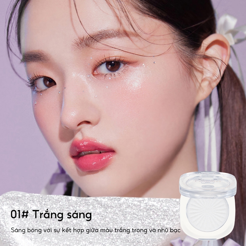 FelinWel - Phấn Bắt Sáng Filter Ánh Lấp Lánh Cường Độ Cao, Kết Cấu Siêu Mịn Lâu Trôi, 2 Màu Tùy Chọn