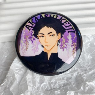 Anime Haikyuu!! Hinata kageyama Tendo Satori Ushijima Kenma Kozume Huy Hiệu Nút Trâm Cài Chân Cosplay Bộ Sưu Tập Đồ Chơi Túi Trang Trí Quà Tặng 58mm