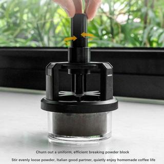 Nhà phân phối Espresso Thép không gỉ Chuyên nghiệp Khuấy tay Xoay được Nhà phân phối cà phê Có thể điều chỉnh để làm quà tặng Cửa hàng cà phê