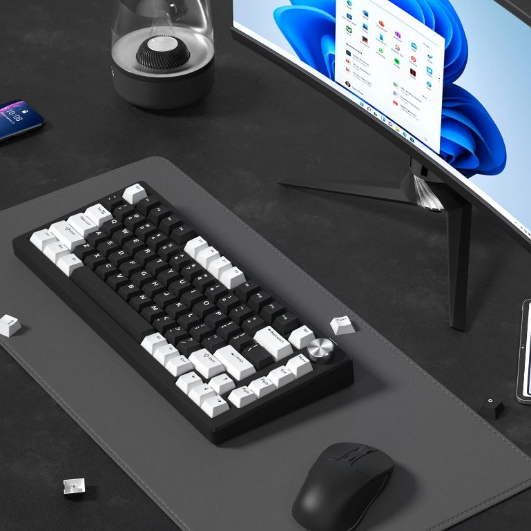 Womier Double Shot PBT Keycaps 124 phím Bộ mũ chìa khóa tùy chỉnh cho Cherry Gateron MX Công tắc Bàn phím chơi game cơ học | BigBuy360 - bigbuy360.vn