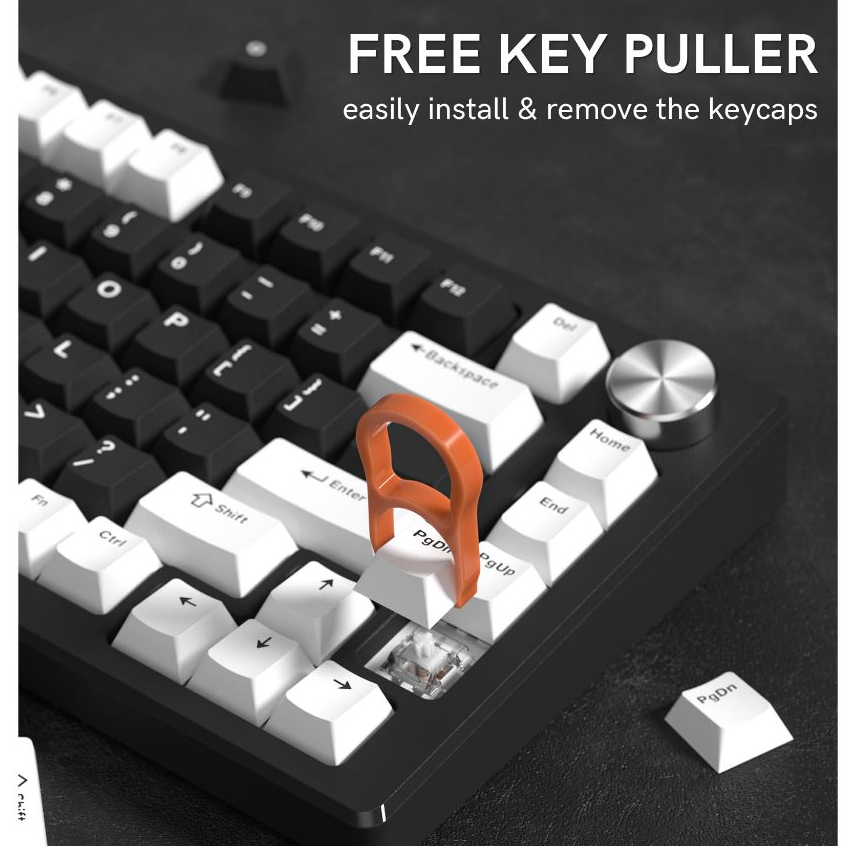 Womier Double Shot PBT Keycaps 124 phím Bộ mũ chìa khóa tùy chỉnh cho Cherry Gateron MX Công tắc Bàn phím chơi game cơ học | BigBuy360 - bigbuy360.vn