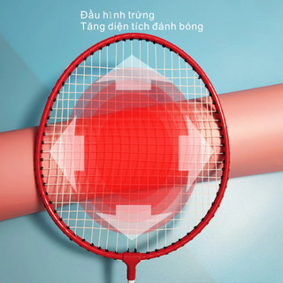 Vợt cầu lông (02 chiếc) chất lượng cao full 100 mẫu, bộ cầu lông hợp kim sắt phù hợp mọi lứa tuổi