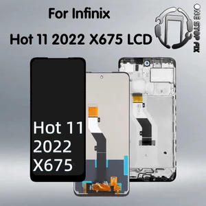 Dành Cho Infinix Hot 11 (2022) X675 Màn Hình LCD Bộ Số Hóa Màn Hình Cảm Ứng Có Khung Lắp Ráp