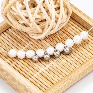 Thép không gỉ Hàn Vòng Thép Bóng 4mm Hạt Mặt Dây Chuyền diy Phụ Kiện Trang Sức