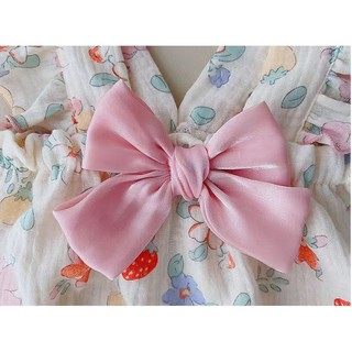 Quần áo bé gái sơ sinh Quần áo Cotton in hoa dễ thương Bộ áo liền quần Cotton in đầy đủ cho trẻ mới biết đi & trẻ sơ sinh Quần áo ngoài trời cho bé gái