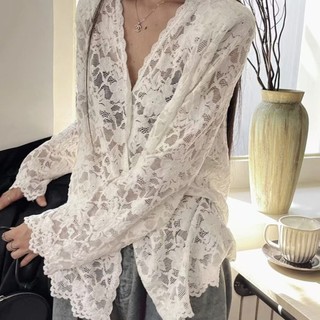 Áo sơ mi nữ dài tay dáng rộng