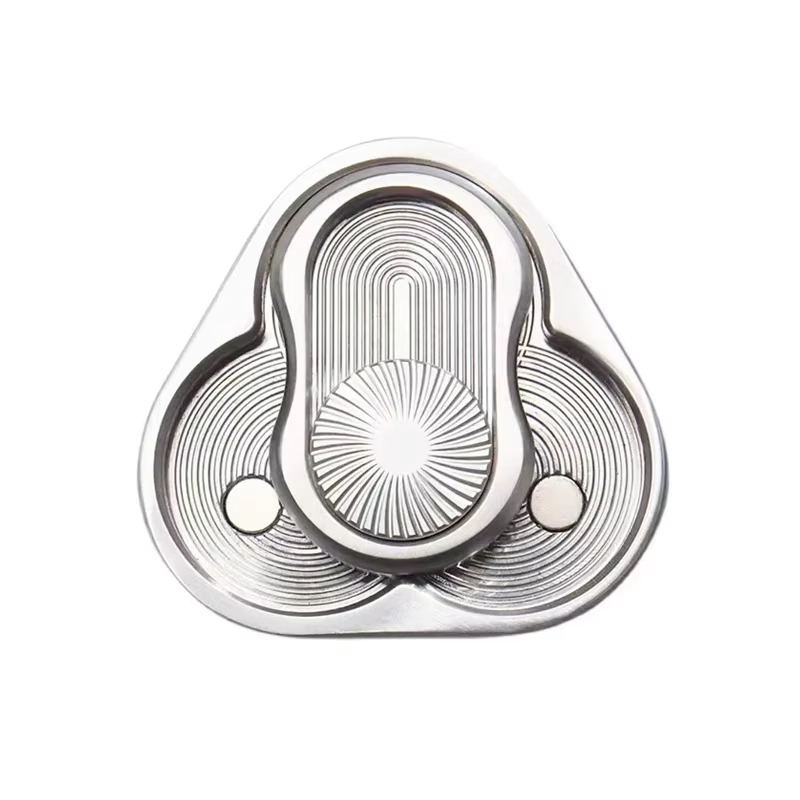 Tam Giác Từ Tính Fidget Thanh Trượt Kim Loại Chống Căng Thẳng Lo Âu ADHD Tự Kỷ Đồ Chơi Người Lớn Trẻ Em TDAH Ansiedade Alívio Do Estresse