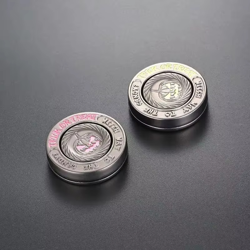 Nhiều Màu Ác Bí Ngô Fidget Spinner EDC Tay Spinner Fidget Đồ Chơi Giảm Căng Thẳng Cho Người Lớn Từ Kim Loại Quà Tặng Đồ Chơi