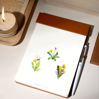 Bộ 50 Bồ Công Anh Thực Vật Dán Laptop Xe Đạp Đàn Guitar Ván Trượt DIY Graffiti Chống Thấm Nước Miếng Dán