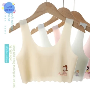 Áo lá cho bé gái dạng su áo lót học sinh hàng 1 lớp mỏng mát từ 22.5-57.5kg