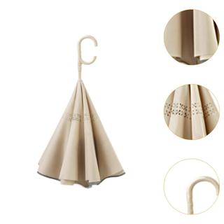 Hilabee Ngược Đảo Ngược Ngược Upside Down Umbrella Thiết Bị Ngoài Trời Chống Thấm Nước Dễ Dàng