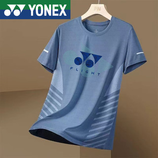 Áo thun cầu lông Yonex Cổ áo Speedo Quần áo cầu lông Quần áo Tennis Tay ngắn nam nữ Áo thể thao Chạy bộ thi đấu Quần áo tập luyện Đồng phục bóng bàn